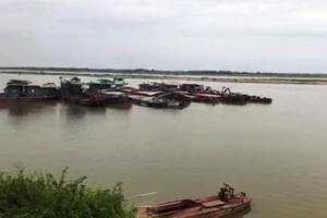 Triệt phá đường dây “cát tặc” lộng hành trên địa bàn tỉnh Vĩnh Phúc