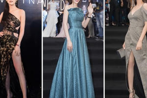 Hà Thu, Nam Em, Tường Linh “kẻ 9 người 10” đến ủng hộ NTK Đỗ Long Hà Thu, Nam Em, Tường Linh “kẻ 9 người 10” đến ủng hộ NTK Đỗ Long