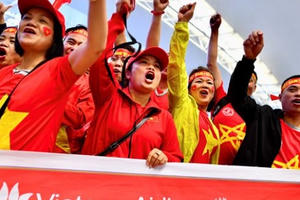 Malaysia bố trí 1.200 cảnh sát đảm bảo an toàn cho cổ động viên Việt Nam