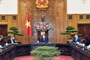 Thủ tướng Chính phủ Phạm Minh Chính tiếp Chủ tịch COP26