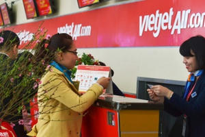 Dịch vụ vận chuyển mai đào bằng máy bay vào dịp Tết