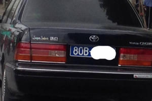 Thu hồi hơn 500 biển số 80A, 80B cấp cho doanh nghiệp