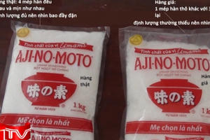 Lật tẩy thủ đoạn sản xuất mì chính giả vô cùng tinh vi Lật tẩy thủ đoạn sản xuất mì chính giả vô cùng tinh vi