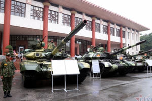Bộ đôi xe tăng, xe bọc thép mạnh nhất Việt Nam tụ hội trong ngày đặc biệt