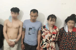 Bắt 3 đối tượng tổ chức sử dụng trái phép chất ma túy