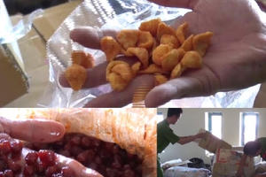 TP Vinh:  Phát hiện kho thực phẩm cho trẻ hết hạn nhập từ Trung Quốc