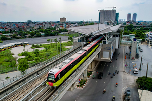 Lịch trình chạy tàu miễn phí trong 9 ngày Tết của Metro Hà Nội