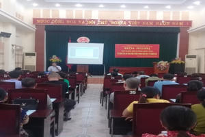 Lạng Sơn: Tập huấn kiến thức quản lý về công tác an toàn thực phẩm