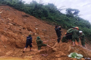 Tìm thấy thêm một thi thể nạn nhân tại Thủy điện Rào Trăng 3