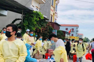 Không có việc 500 công nhân Thái Nguyên về từ Bắc Giang trốn cách ly