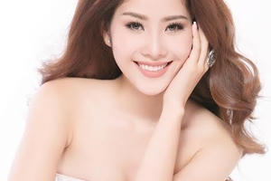 Hoa khôi Nam Em tỏa sáng lấp lánh như nữ thần trong bộ ảnh mới