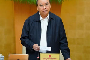 Chính phủ mặc niệm những người thiệt mạng do bão lũ lịch sử gây ra ở miền Trung