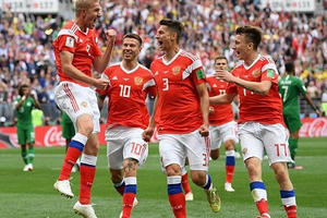 Nga 5-0 Saudi Arabia: “Kép phụ” tỏa sáng