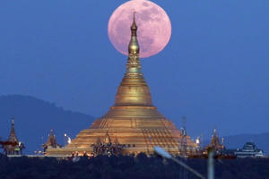 Đón hai siêu trăng trong tháng đầu năm mới 2018