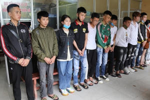 Xử lý nhóm "quái xế" làm loạn ở Tam Đảo