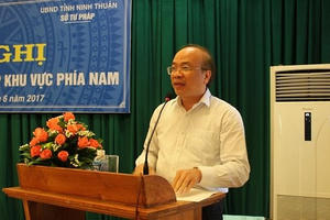 Công tác tư pháp khu vực phía Nam nhiều điểm sáng