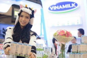 Các sản phẩm sữa của Vinamilk được người tiêu dùng Trung Quốc ưa chuộng tại CIIE 2018