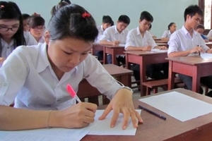 32% thí sinh từ chối thi đại học năm 2016-2017