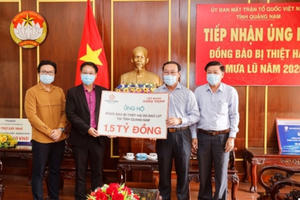 Tập đoàn Hưng Thịnh ủng hộ người dân Quảng Nam và Quảng Ngãi 3 tỷ đồng để khắc phục thiệt hại sau bão