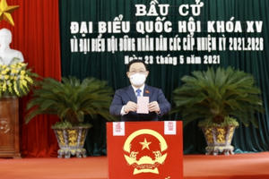Chủ tịch Quốc hội Vương Đình Huệ: "Lần bầu cử nhiệm kỳ này diễn ra trong hoàn cảnh đặc biệt"