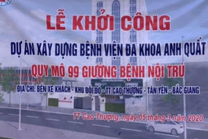 Công ty Bệnh viện Anh Quất bị xử phạt 150 triệu đồng vì xây bể chứa nước không phép