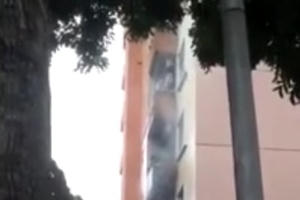 Hà Nội: Cháy tại chung cư CT1B khu đô thị Văn Quán, hàng trăm cư dân hoảng loạn