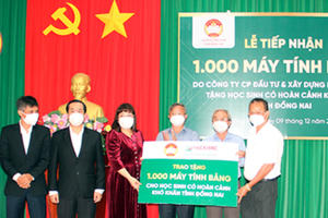 Đồng Nai: Thêm 1.000 máy tính bảng sẽ được trao đến tay học sinh nghèo