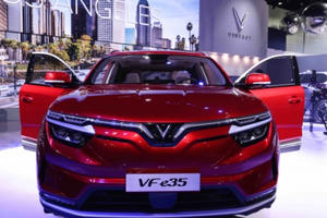 VinFast ra mắt thương hiệu xe điện tại Los Angeles Auto Show 2021