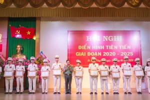 Bà Rịa - Vũng Tàu: Tổ chức Hội nghị Công an điển hình tiên tiến giai đoạn 2020 - 2025