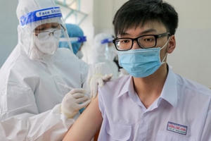Gần 4 triệu liều vaccine phòng COVID-19 được tiêm cho trẻ từ 12-17 tuổi