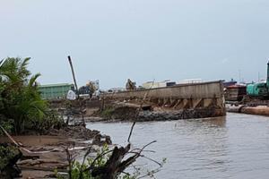 TP HCM: Sở GTVT thuê đơn vị độc lập đánh giá sự cố vụ sạt lở kè trăm tỷ ở Cần Giờ