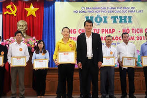 Lâm Đồng: Tổ chức hội thi Công chức Tư pháp - Hộ tịch