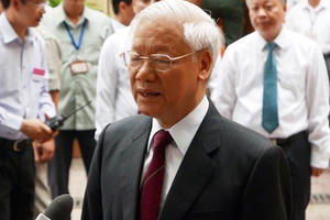 Tổng Bí thư: Mong tất cả ứng viên đại biểu Quốc hội hết lòng vì nước