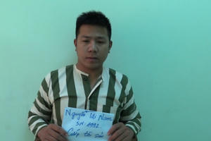 Bình Dương: Tóm gọn đối tượng khống chế tài xế Grab cướp tài sản