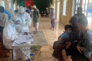 Hải Phòng: Khẩn trương lấy mẫu xét nghiệm cho trên 38 vạn dân tại huyện Vĩnh Bảo