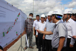 Đồng Nai siết tiến độ giải phóng mặt bằng đường 25B, 25C phục vụ sân bay Long Thành