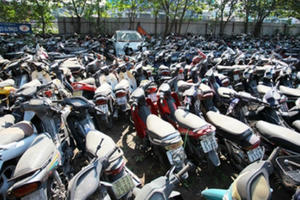 Từ 1/5/2020, người vi phạm giao thông có thể tự bảo quản ô tô, xe máy