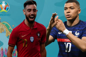 Lịch thi đấu Euro 2020: Tâm điểm trận đấu giữa Bồ Đào Nha và Pháp