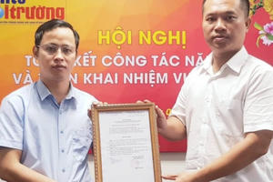 Bổ nhiệm Tổng Thư ký toà soạn tạp chí Kinh tế Môi trường