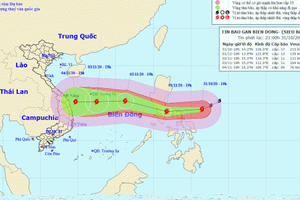 Dự báo "Siêu bão" Goni là cơn bão mạnh nhất thế giới đang đi vào Biển Đông Dự báo "Siêu bão" Goni là cơn bão mạnh nhất thế giới đang đi vào Biển Đông