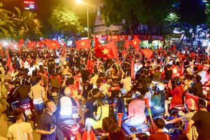 Hơn 1.000 cảnh sát đảm bảo an ninh trận bán kết lượt về trên sân Mỹ Đình