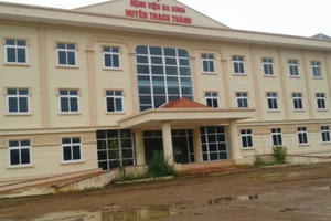 Dự án xây dựng Bệnh viện đa khoa Thạch Thành mòn mỏi ngày "về đích"