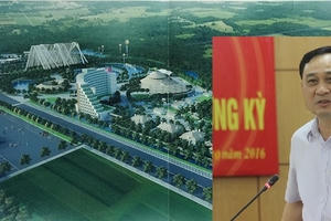 Cổng chào trăm tỷ tại Quảng Ninh chỉ là một trong nhiều hạng mục của dự án