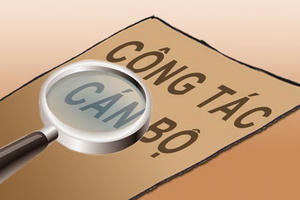 Giữ gìn hình ảnh người cán bộ