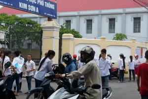 Ninh Bình: 38% thí sinh không xét tuyển ĐH, CĐ