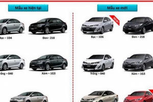 Toyota Vios 2018 tại Việt Nam có đến 7 túi khí