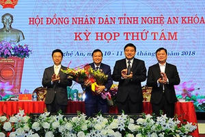Ông Lê Hồng Vinh trúng cử Phó chủ tịch UBND tỉnh Nghệ An