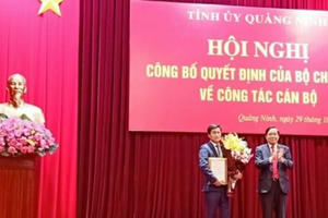 Thứ trưởng Bộ Xây dựng Nguyễn Tường Văn làm Phó Bí thư tỉnh ủy Quảng Ninh