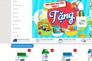 Vinamilk ra mắt website thương mại điện tử “Giấc mơ sữa Việt”