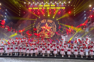 Chương trình nghệ thuật đặc biệt “Non thiêng Yên Tử – Khí phách ngàn năm” diễn ra tối 7/3